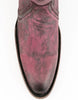 Ferrini Women's Stacey Round Toe Ankle Boots Handcrafted - Purple 5 61011-48-060-B  - from alligatorwarehouse.com