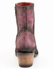 Ferrini Women's Stacey Round Toe Ankle Boots Handcrafted - Purple 4 61011-48-060-B  - from alligatorwarehouse.com