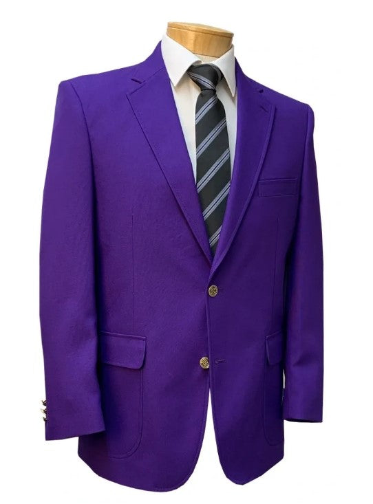 Basics Men's Purple Blazer Jacket