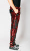 Mens Sequin Pants - Red Dress Party Pants 2   - from alligatorwarehouse.com