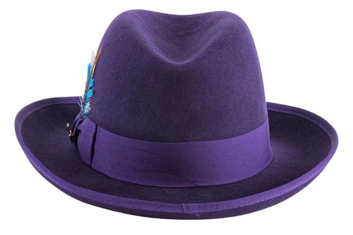 Godfather Hat in 10 Colors 100% Australian Wool Fabric