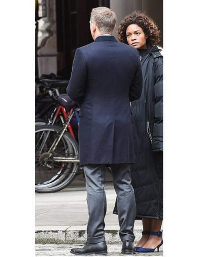 Mens Overcoat Mens Topcoat Mens Purple 3 Button Wool Dress Top Coat - Three Quarter 34 Inch Length 3   - from alligatorwarehouse.com