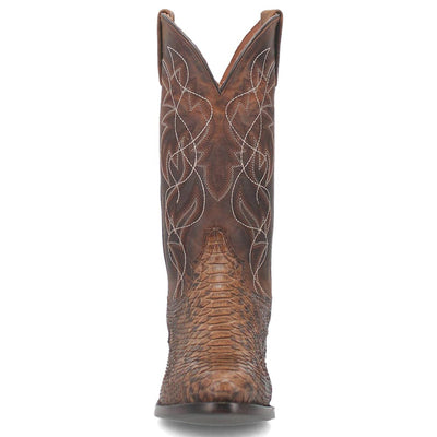 Dan Post Men’s Bay Apache Manning 13 Round Toe Genuine Python Leather Cowboy Boot 2 DP3037_7_D  - from alligatorwarehouse.com