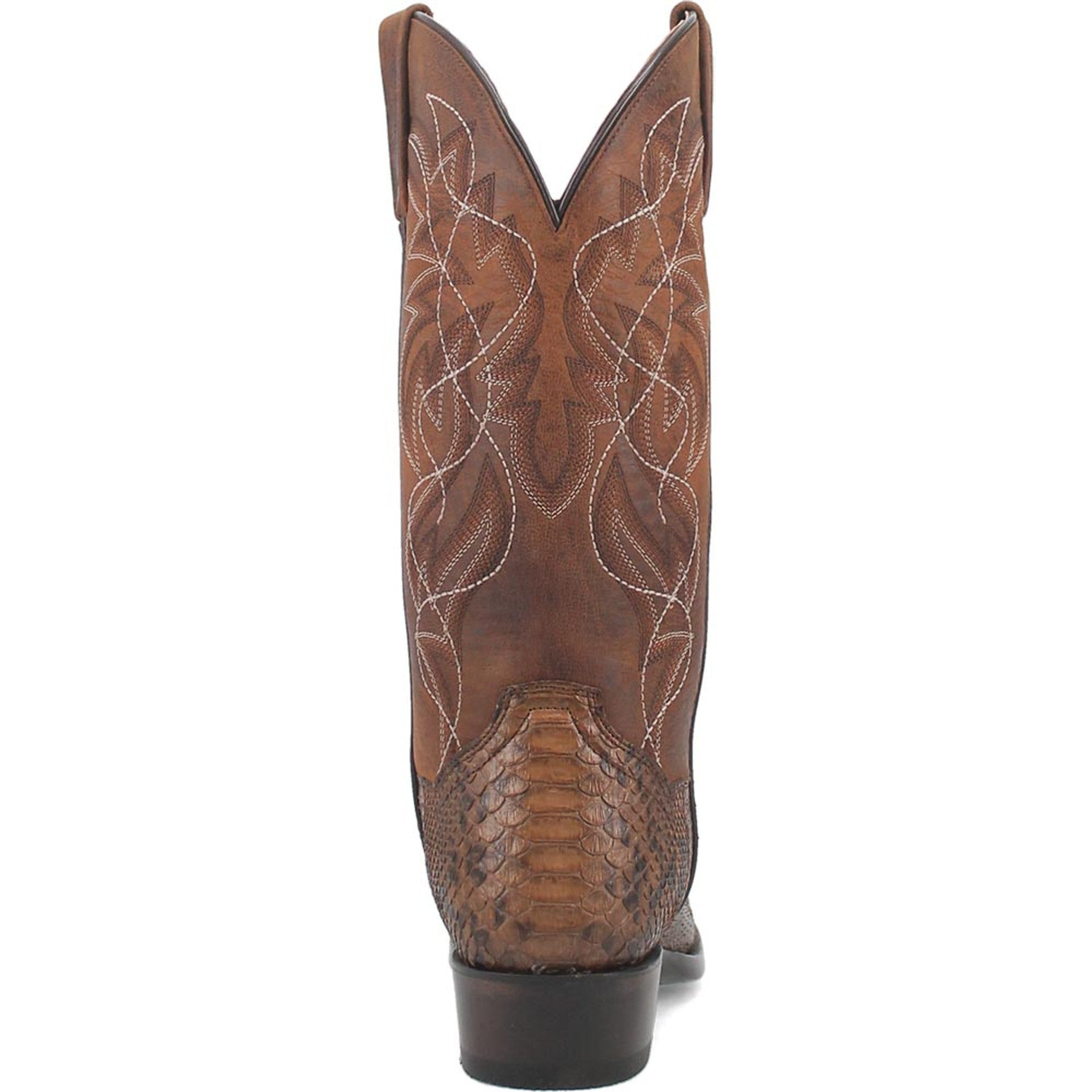 Dan Post Men’s Bay Apache Manning 13 Round Toe Genuine Python Leather Cowboy Boot 3 DP3037_7_D  - from alligatorwarehouse.com