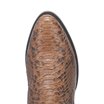 Dan Post Men’s Bay Apache Manning 13 Round Toe Genuine Python Leather Cowboy Boot 4 DP3037_7_D  - from alligatorwarehouse.com