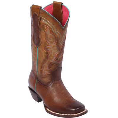 Volcano Cognac Cowgirl Boots For Women 1 Q3122703M:Q3122703050M  - from alligatorwarehouse.com