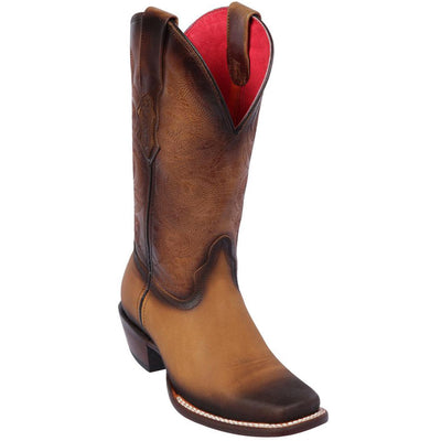 Burnished Women's Square Toe Boots 1 Q3146251M:Q3146251050M  - from alligatorwarehouse.com