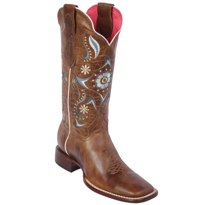 Flower Volcano Honey Cowgirl Boots 1 Q3225051FM:Q3225051F050M  - from alligatorwarehouse.com