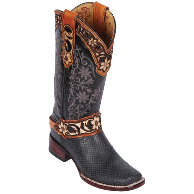 Women's Python Print Boots 1 Q3225709:Q3225709050M  - from alligatorwarehouse.com