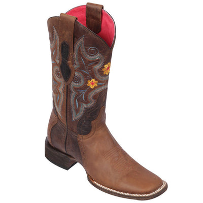 Brown Cowgirl Boots 1 Q322F5451M:Q322F5451050M  - from alligatorwarehouse.com