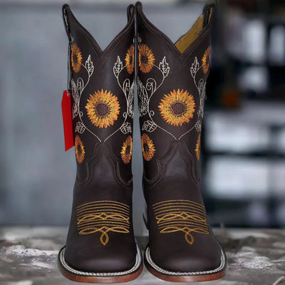 Women's Sunflower Cowboy Boots 3 Q322G6294M:Q322G6294050M  - from alligatorwarehouse.com