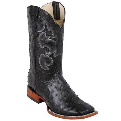 Ostrich Print Boots 1   - from alligatorwarehouse.com