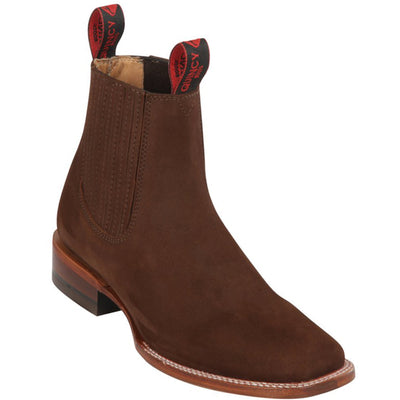 Mens Brown Square Toe Ankle Boots 1 Q82B6394EE:Q82B6394060EE  - from alligatorwarehouse.com