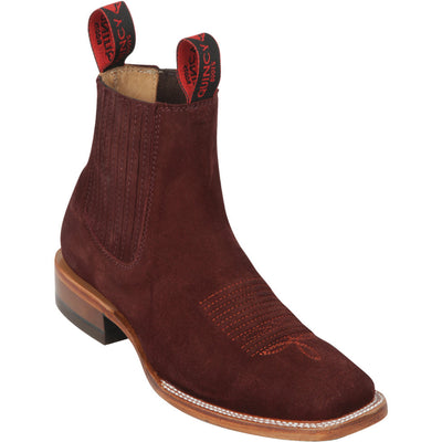 Women's Suede Ankle Boots - Black Cherry 1 Q82BJ6312M:Q82BJ6312050M  - from alligatorwarehouse.com