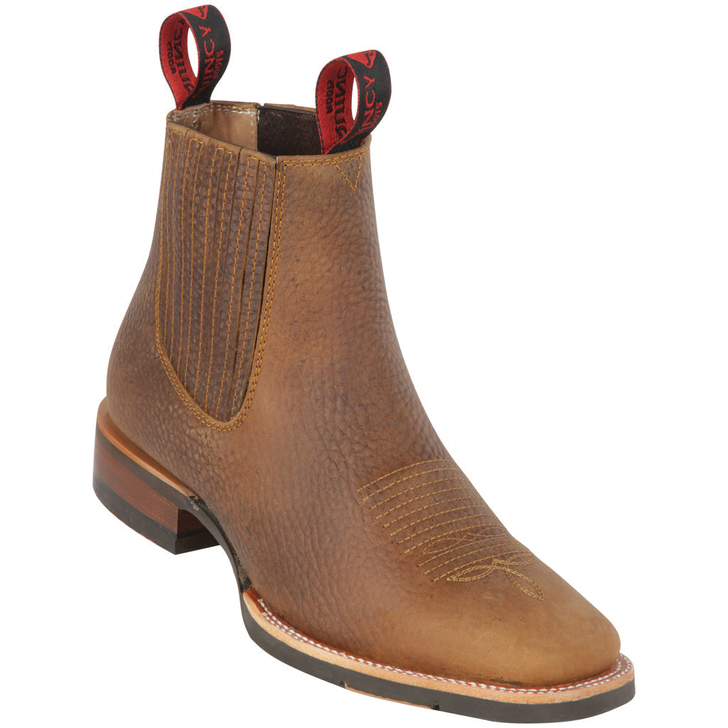 Tan Short Cowboy Boots 1 Q82BU2731EE:Q82BU2731060EE  - from alligatorwarehouse.com