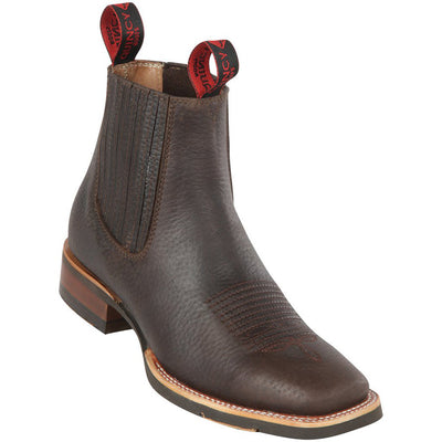 Mens Brown Square Toe Ankle Boots 1 Q82BU2794EE:Q82BU2794060EE  - from alligatorwarehouse.com