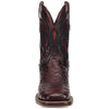Dan Post Men’s Alamosa Black and Cherry Full Quill Ostrich Boots 2 DP5012_7_D  - from alligatorwarehouse.com