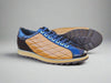 Quilted Leather Sneaker 3 KS626-02CECHESTNUT75  - from alligatorwarehouse.com
