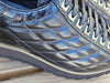 Quilted Leather Sneaker 12 KS626-02CECHESTNUT75  - from alligatorwarehouse.com