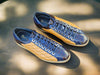 Quilted Leather Sneaker 2 KS626-02CECHESTNUT75  - from alligatorwarehouse.com