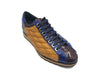 Quilted Leather Sneaker 5 KS626-02CECHESTNUT75  - from alligatorwarehouse.com