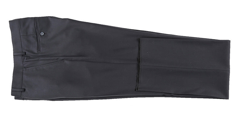 Half Canvas Wool Dress Suit Regular Fit 2 Piece in Black 9 SO6RHC100-1-CL_38R  - from alligatorwarehouse.com