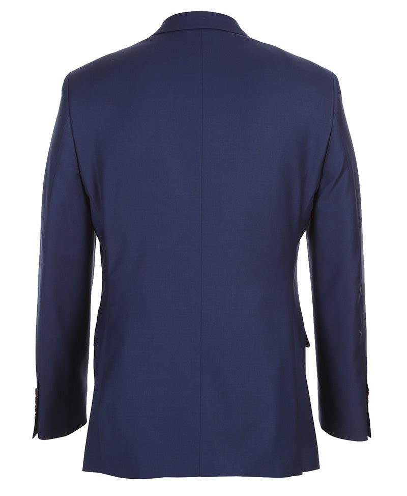 Half Canvas Wool Dress Suit Modern Fit 2 Piece in Blue 4 SO6RHC100-19-MD_36R  - from alligatorwarehouse.com
