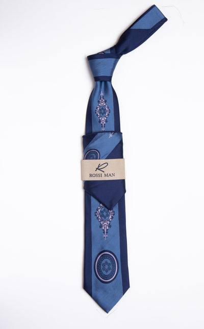 Rossi Man Tie and Pocket Round RMR450-2 1   - from alligatorwarehouse.com