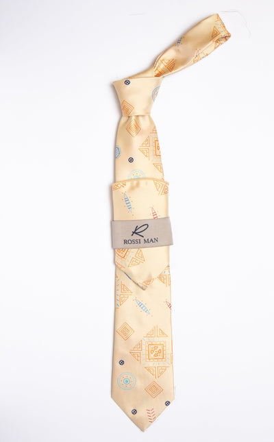 Rossi Man Tie and Pocket Round RMR451-4 1   - from alligatorwarehouse.com