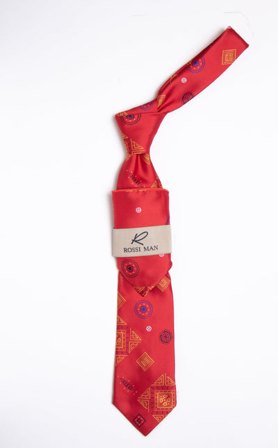 Rossi Man Tie and Pocket Round RMR451-5 1   - from alligatorwarehouse.com