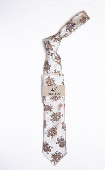 Rossi Man Tie and Pocket Round RMR453-3 1   - from alligatorwarehouse.com