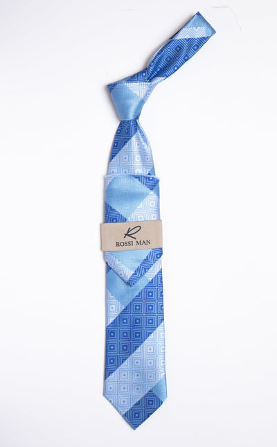 Rossi Man Tie and Pocket Round RMR456-4 1   - from alligatorwarehouse.com