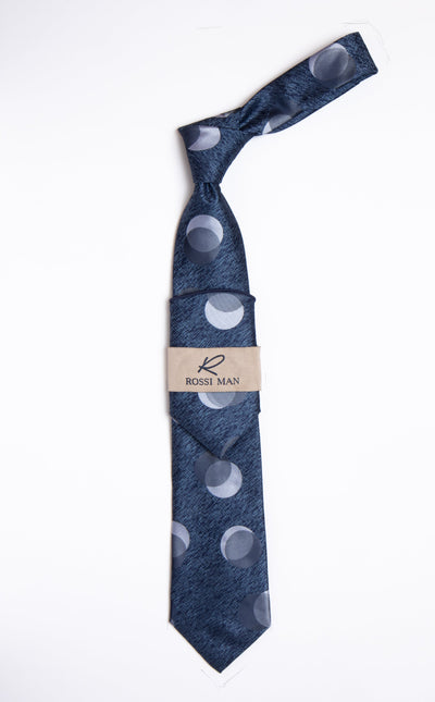 Rossi Man Tie and Pocket Round RMR457-3 1   - from alligatorwarehouse.com