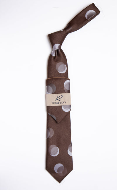 Rossi Man Tie and Pocket Round RMR457-4 1   - from alligatorwarehouse.com