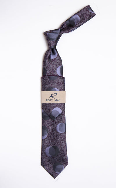 Rossi Man Tie and Pocket Round RMR457-6 1   - from alligatorwarehouse.com