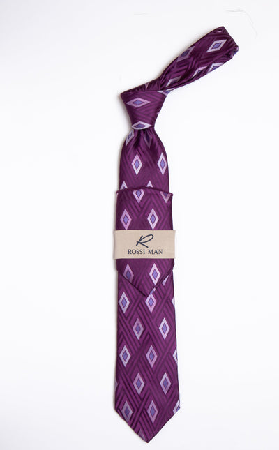Rossi Man Tie and Pocket Round RMR458-1 1   - from alligatorwarehouse.com