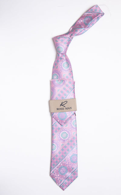 Rossi Man Tie and Pocket Round RMR459-2 1   - from alligatorwarehouse.com