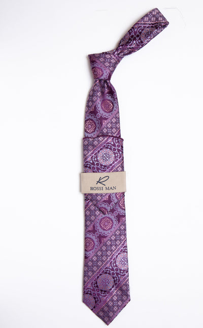Rossi Man Tie and Pocket Round RMR459-3 1   - from alligatorwarehouse.com
