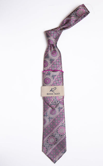 Rossi Man Tie and Pocket Round RMR459-5 1   - from alligatorwarehouse.com