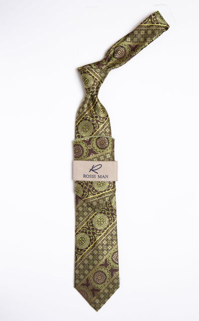 Rossi Man Tie and Pocket Round RMR459-6 1   - from alligatorwarehouse.com