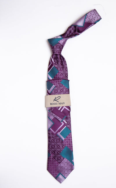 Rossi Man Tie and Pocket Round RMR460-4 1   - from alligatorwarehouse.com
