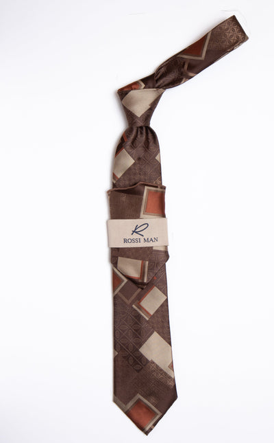 Rossi Man Tie and Pocket Round RMR460-6 1   - from alligatorwarehouse.com