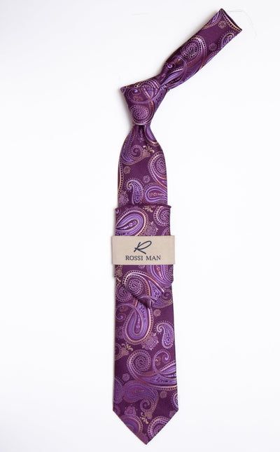 Rossi Man Tie and Pocket Round RMR461-2 1   - from alligatorwarehouse.com