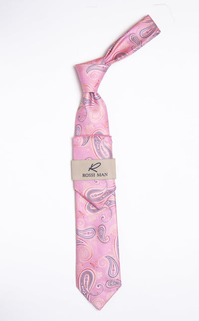 Rossi Man Tie and Pocket Round RMR461-3 1   - from alligatorwarehouse.com