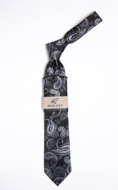 Rossi Man Tie and Pocket Round RMR461-4 1   - from alligatorwarehouse.com