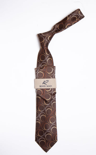Rossi Man Tie and Pocket Round RMR464-6 1   - from alligatorwarehouse.com