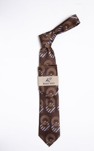 Rossi Man Tie and Pocket Round RMR465-4