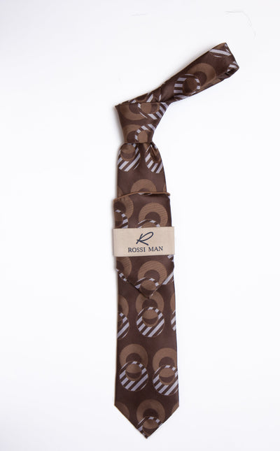 Rossi Man Tie and Pocket Round RMR465-4 1   - from alligatorwarehouse.com