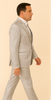 Rossi Man FORD RM1915 – Men's Slim Fit 3-Piece Suit in Silver 3   - from alligatorwarehouse.com