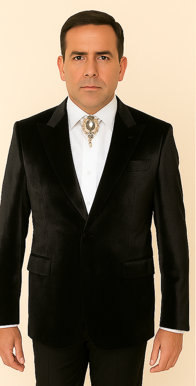 Rossi Man LEO RM1600 – Black Slim Fit 3-Piece Suit for Men | Timeless Classic Formalwear 5   - from alligatorwarehouse.com